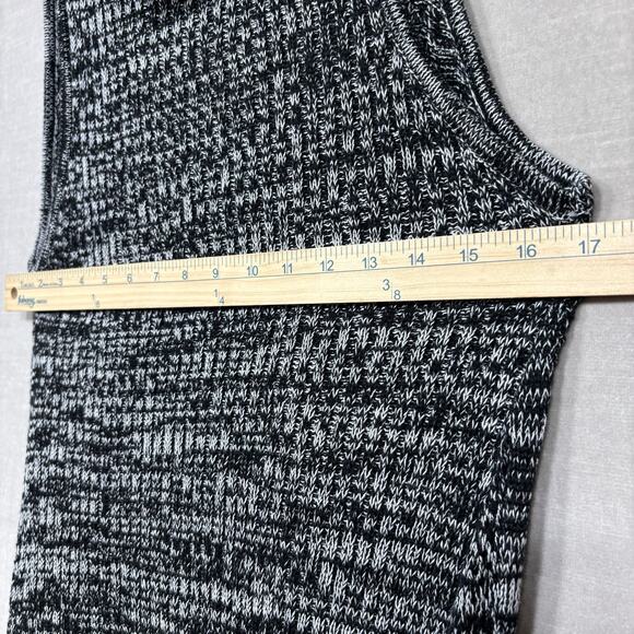 NWT Vanity Y2K Open Front Hooded Sweater Vest Size Medium Fringe Indie Retro - Picture 8 of 9